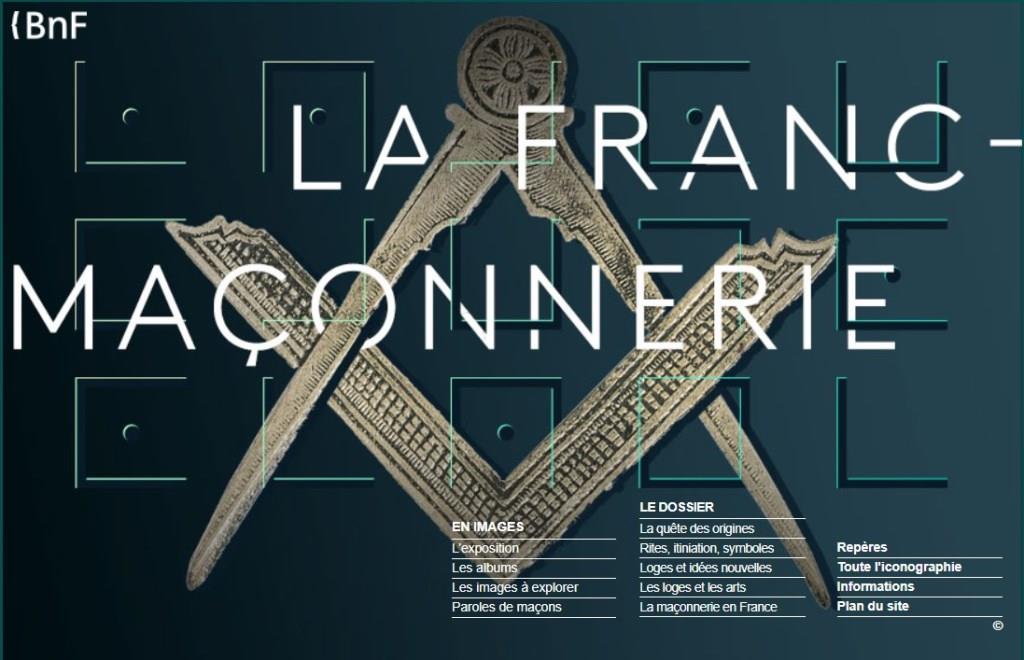 BnF : La franc-maçonnerie (exposition virtuelle, 2016)